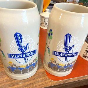 Steamwhistle Oktoberfest set of two steins